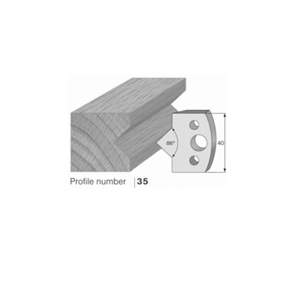 HS Profile Knives No 35