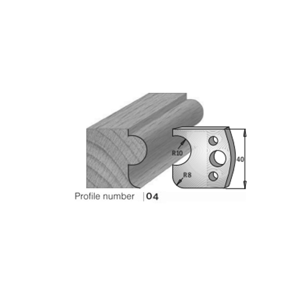 HS Profile Knives No 4