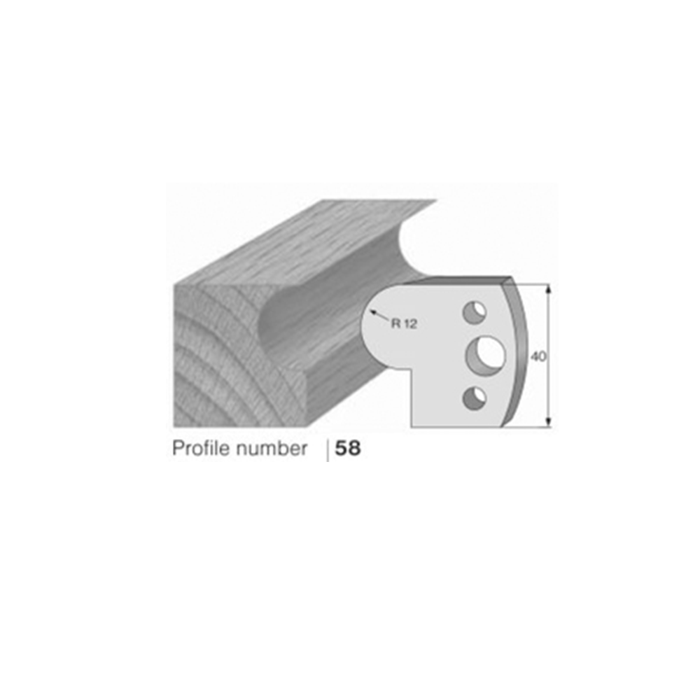 HS Profile Knives No 58