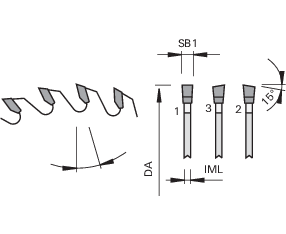 HW Portable Saw 160x1.8/1.2x20 Z=24