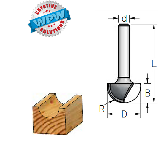 Classical Core Bit 19.0x11x52x12.7Sh R9.5