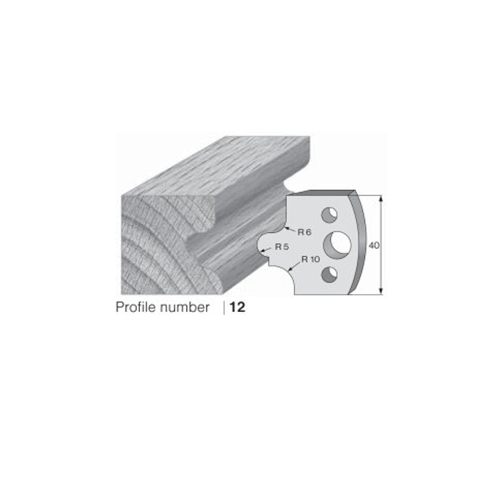 HS Profile Knives No 12