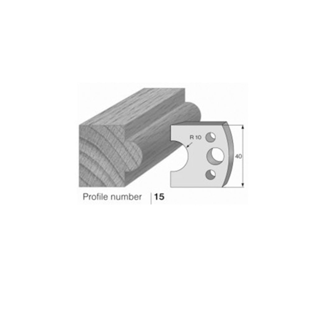 HS Profile Knives No 15