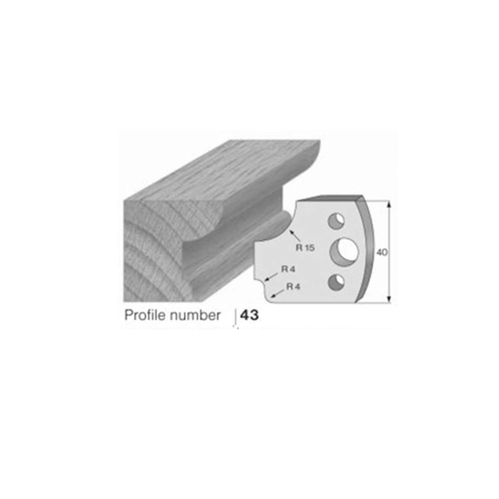 HS Profile Knives No 43