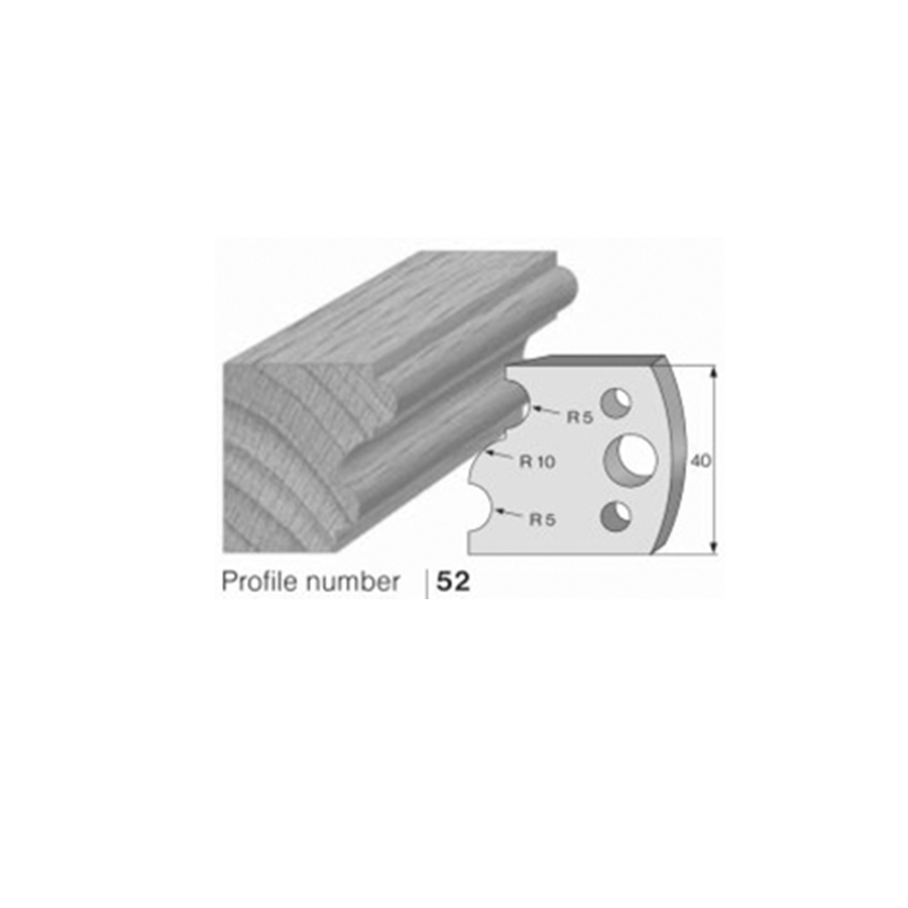 HS Profile Knives No 52