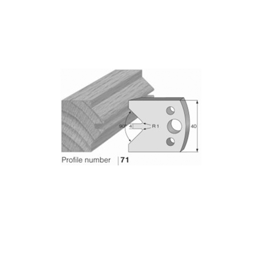 HS Profile Knives No 71