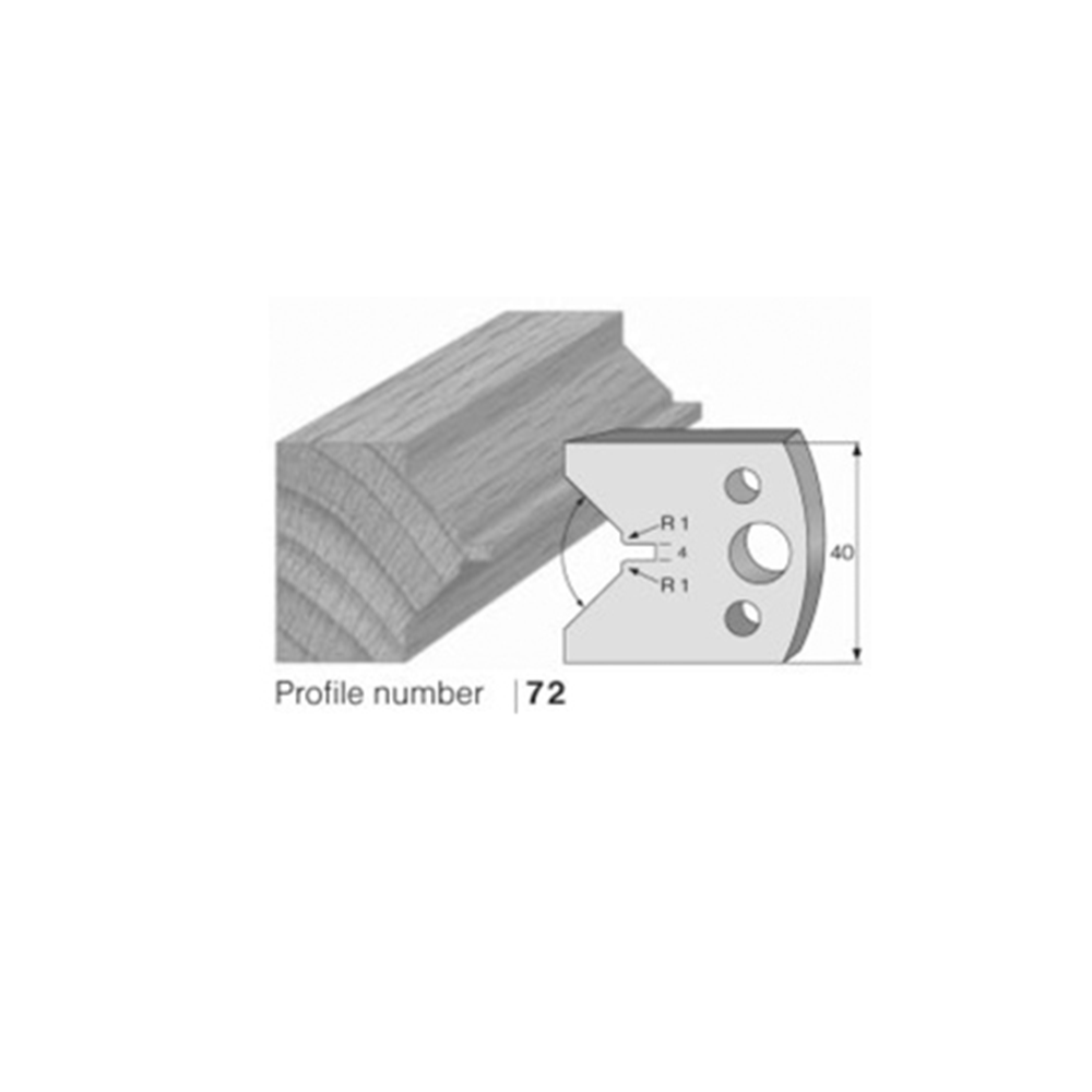 HS Profile Knives No 72