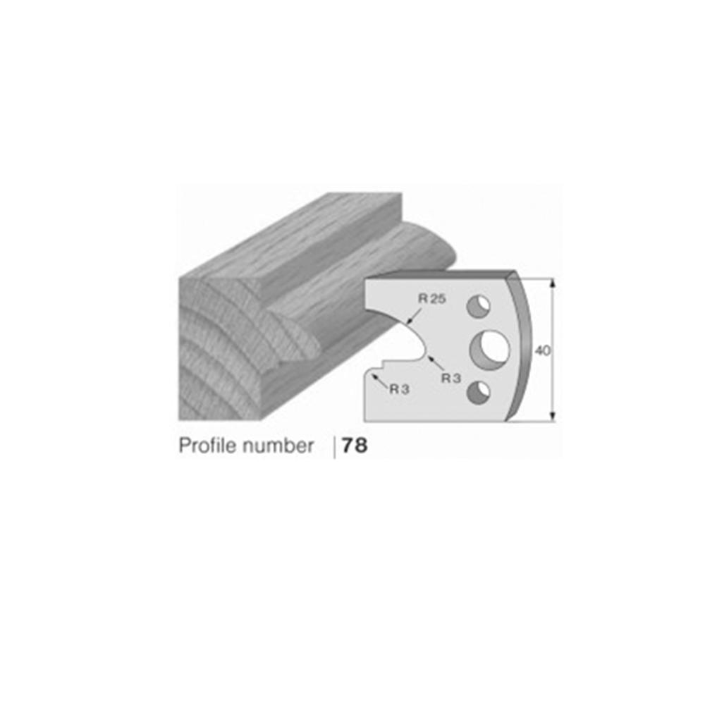 HS Profile Knives No 78