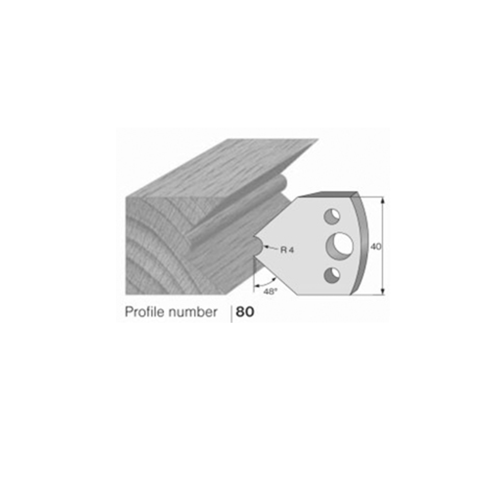 HS Profile Knives No 80