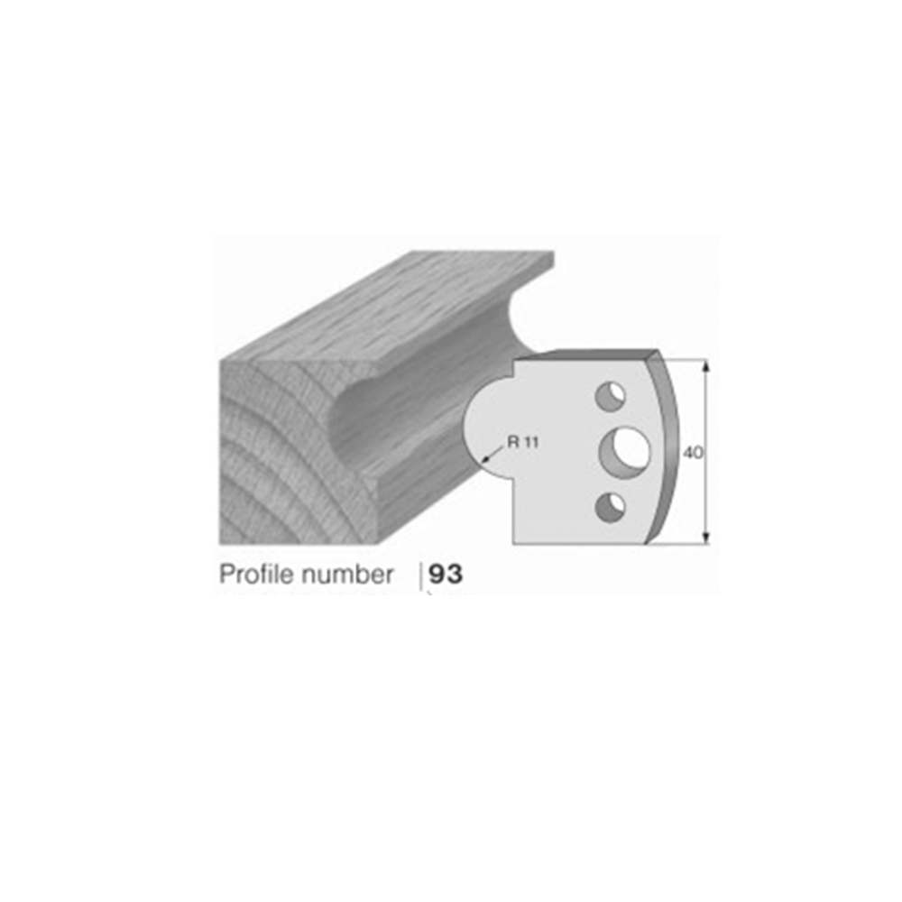 HS Profile Knives No 93