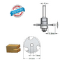 Woodworking tool with dimensions labeled and WPW logo on a white background