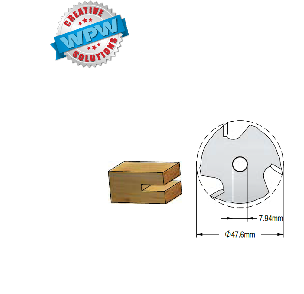 Slotting Cutter 2.0mm Z=3