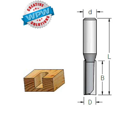 Straight Bit 6.3x19x63x12.7Sh