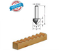 V-Groove Bit 31.8x25x55x6.35Sh 90°
